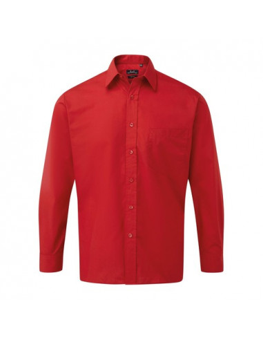 Men's Long Sleeve Poplin Shirt