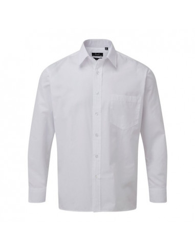 Men's Long Sleeve Poplin Shirt