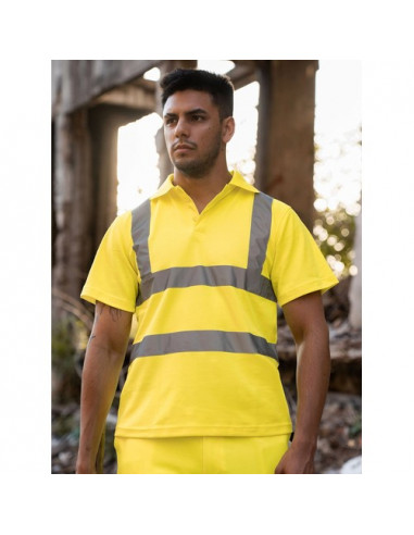 Hi-viz Polo Shirt