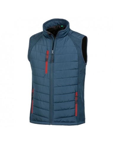 Black Compass Padded Softshell Gilet