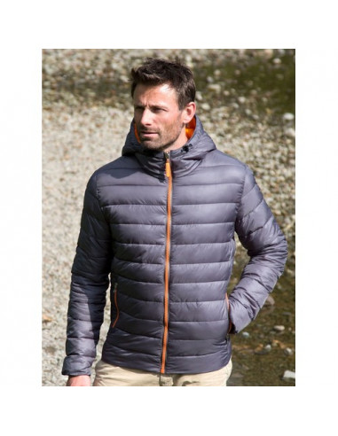 Mens Snow Bird Hooded Jacket