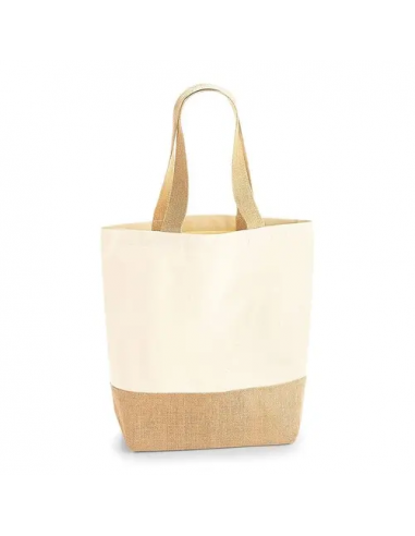 Jute Base Canvas Shopper