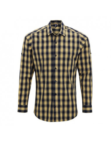 Men's LSL 'Mulligan' Check Cotton Bar Shirt