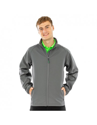 Men's Recycled 2 Layer Printable Softshell Jacket