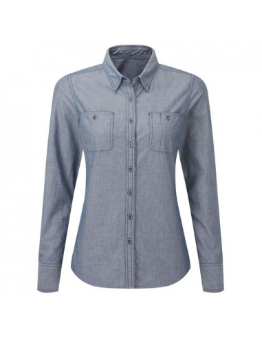 Women's Organic Chambray Fairtrade Shirt