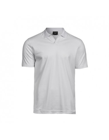 Luxury Stretch V-Neck Polo