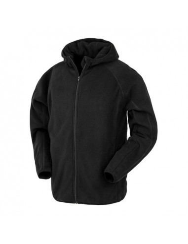 Hooded Recycled Microfleece Jacket