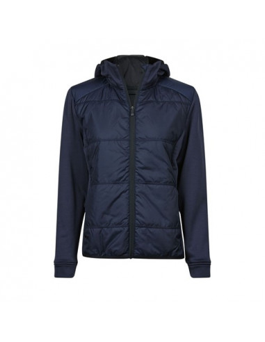 Womens Hybrid-Stretch Hooded Jacket