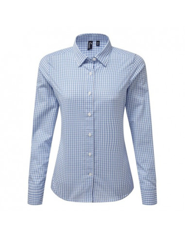 ‘Maxton’ Check - Women's Long Sleeve Shirt