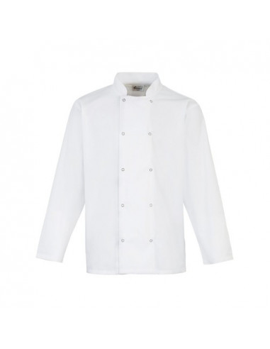 Long Sleeve Press Stud Chef'’s Jacket