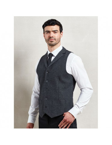 Men’s Herringbone Waistcoat