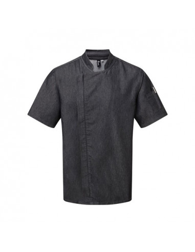 Chef's Zip-Close Short Sleeve Jacket