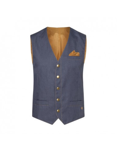 Men's Waistcoat Jeans-Style