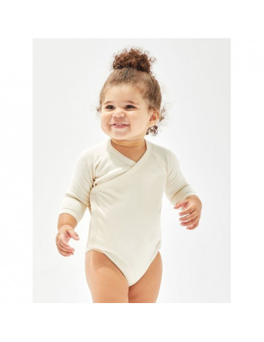 Baby Long Sleeve Kimono Bodysuit