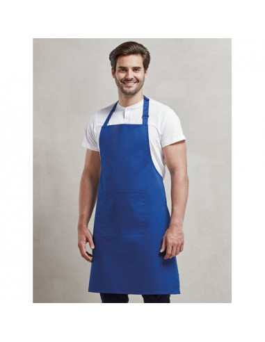 Colours Bib Apron With Pocket