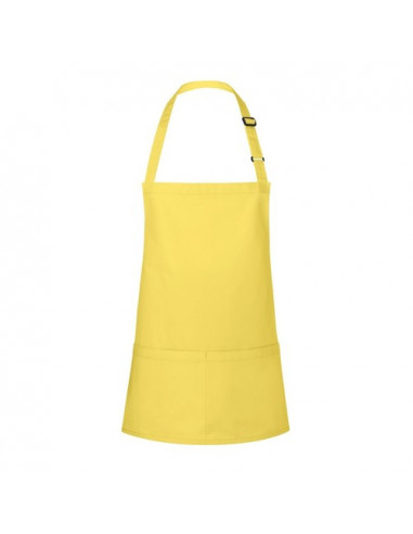 Short Bib Apron Basic With Buckle And Pocket