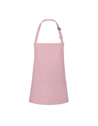 Short Bib Apron Basic With Buckle And Pocket