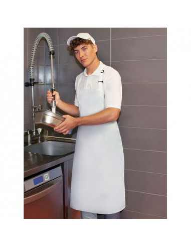 Water-Repellent Bib Apron Basic with Buckle