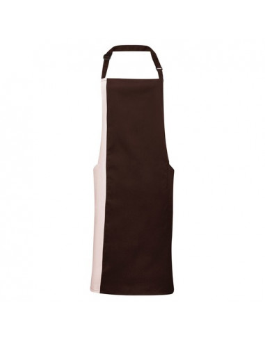 Contrast Bib Apron