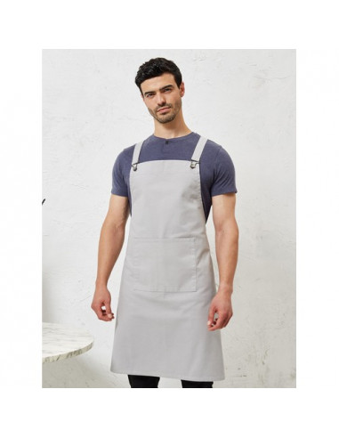 Cross Back "Barista" Bib Apron