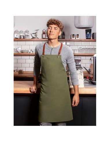 Bib Apron Green Generation Made of Recycled Plastic