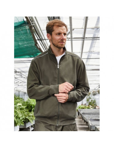 Men's Workwear Sweat-Jacket - Solid