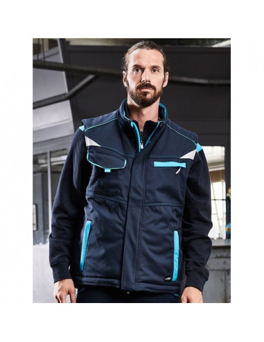 Workwear Softshell Padded Vest - Color