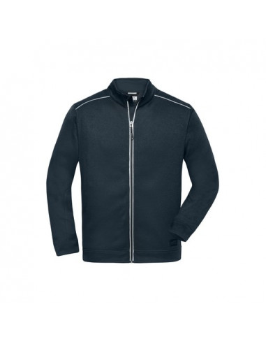 Men's Knitted Workwear Fleece Jacket - Solid