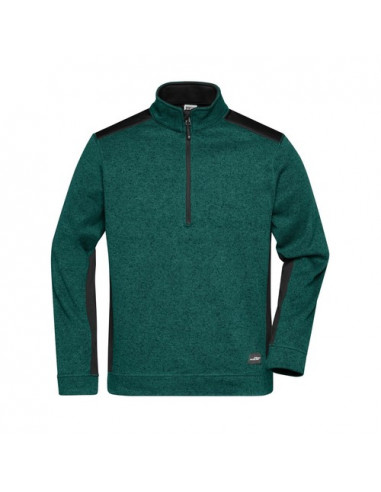 Men's Knitted Workwear Fleece Half-Zip - Strong