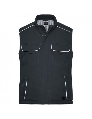 Workwear Softshell Padded Vest - Solid