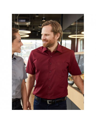 Men's Business Shirt Shortsleeve