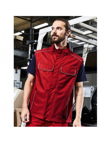 Workwear Softshell Light Vest - Solid